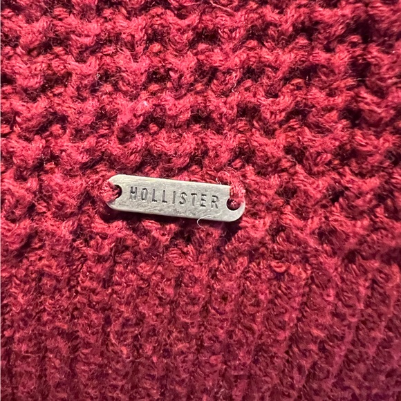 Hollister maroon sweater - Picture 3 of 4